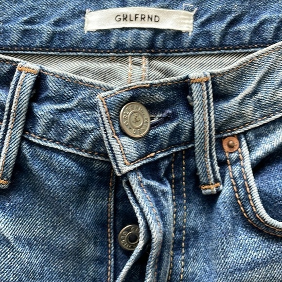 ⭐️HP⭐️Sz27P GRLFRND Karolina distressed denim in “Close to You” colour EUC - Picture 8 of 14